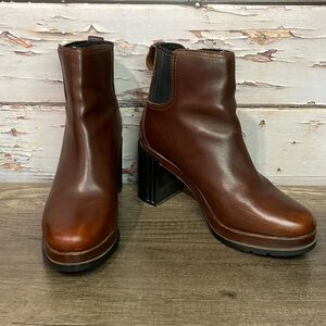 Sorel Brown Ankle Boots